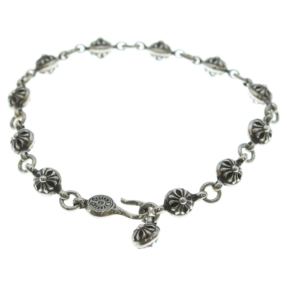 CHROME HEARTS(クロムハーツ) NO1 BALL #1クロスボールブレスレット シルバー BCA172