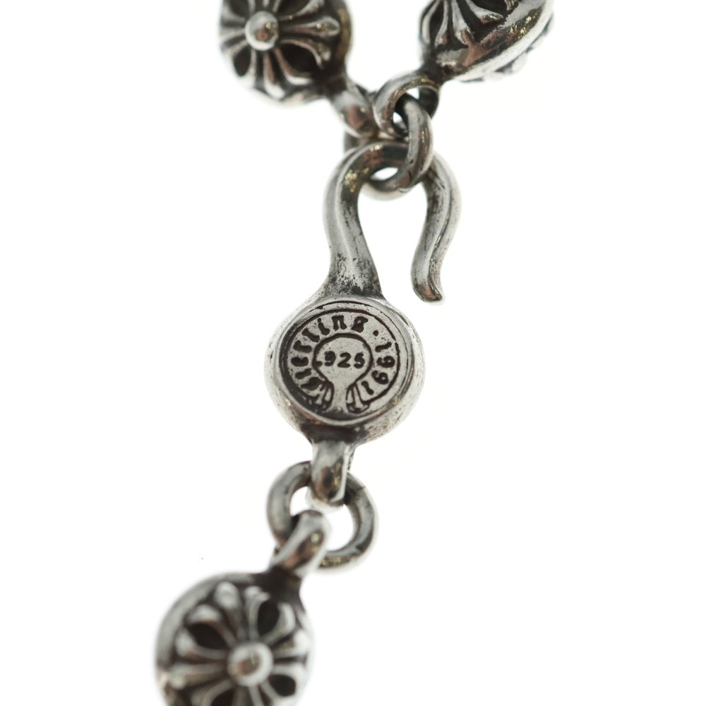 CHROME HEARTS(クロムハーツ) NO1 BALL #1クロスボールブレスレット シルバー BCA172