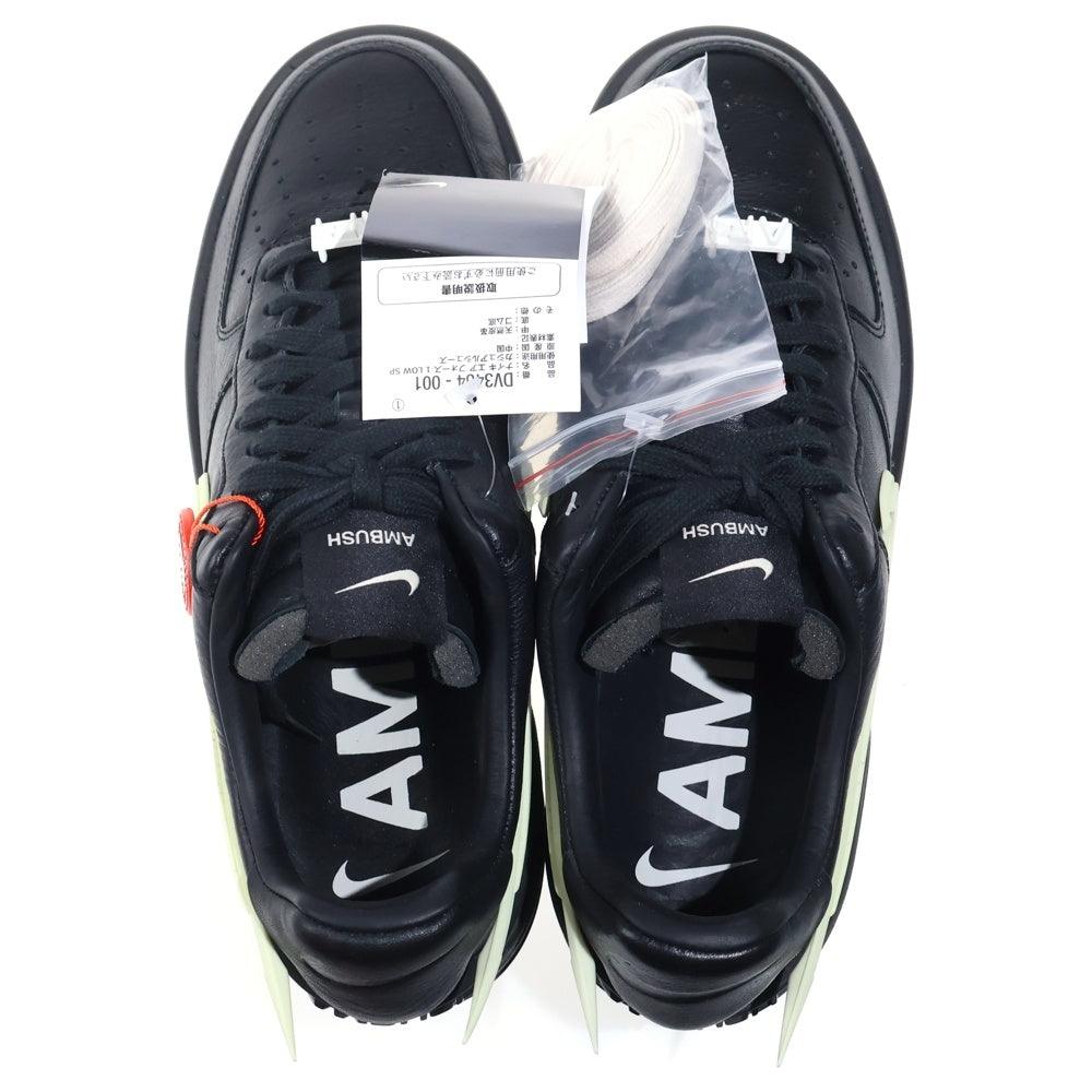 NIKE(ナイキ) ×AMBUSH AIR FORCE 1 LOW SP DV3464-001 アンブッシュ エアフォース1 ローカットスニーカー ブラック US9/27cm