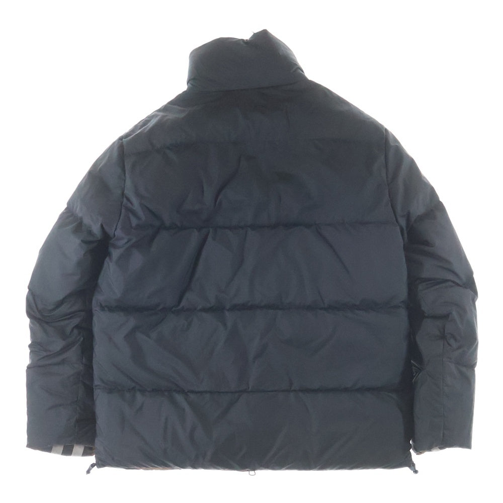 BURBERRY(バーバリー) ノバチェック リバーシブル ダウンジャケット ブラック/ブラウン
