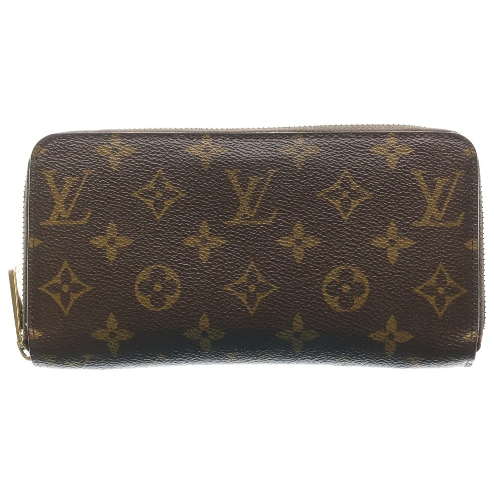 LOUIS VUITTON(ルイヴィトン) モノグラム ジッピーウォレット ラウンドファスナー長財布 ブラウン M60017