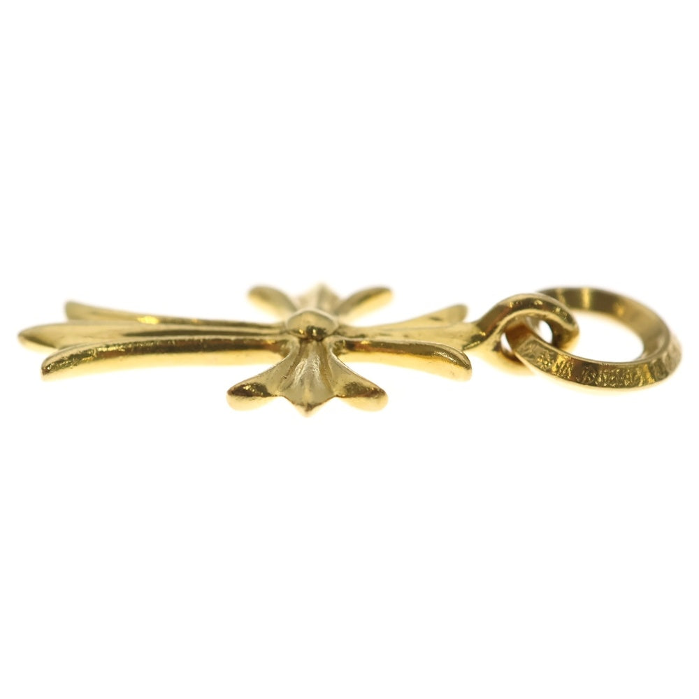 CHROME HEARTS(クロムハーツ) 22K TINY CH CROSS タイニーCHクロス ペンダントトップ ゴールド BCA051