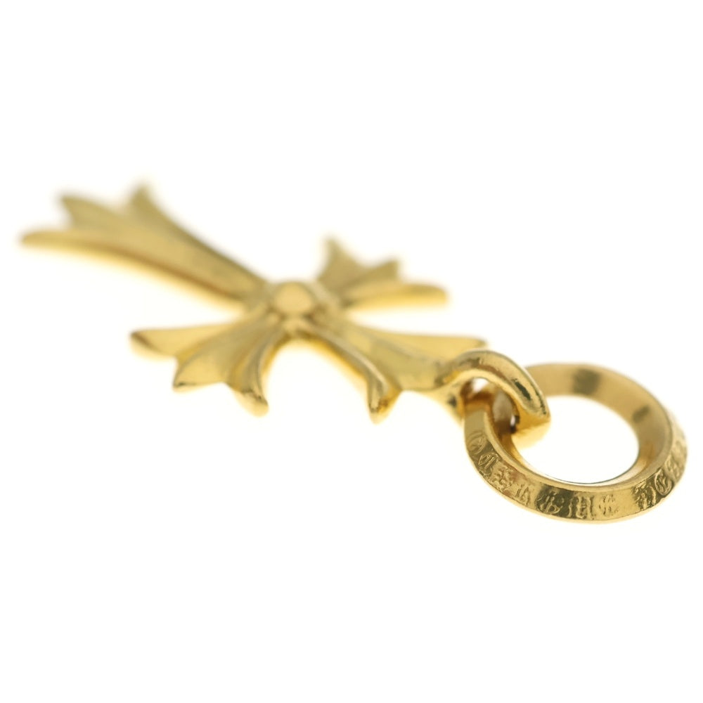 CHROME HEARTS(クロムハーツ) 22K TINY CH CROSS タイニーCHクロス ペンダントトップ ゴールド BCA051
