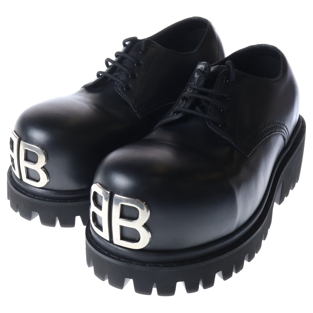 BALENCIAGA(バレンシアガ) STOMPER ストンパーダービーシューズ レザーシューズ ブラック 807326 WCDA0