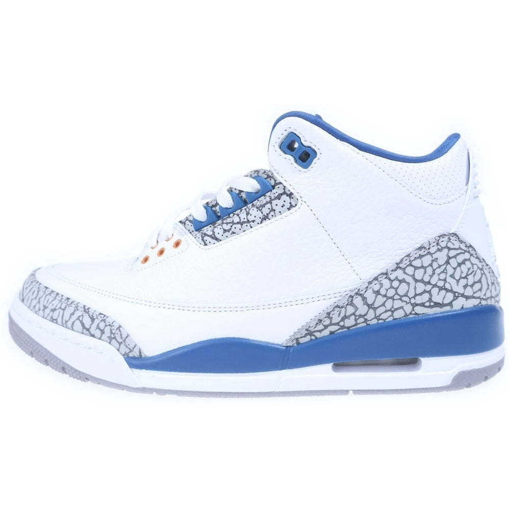 NIKE(ナイキ) AIR JORDAN 3 RETRO TRUE BLUE AND COPPER CT8532-148 エアジョーダン3 レトロ トゥルーブルーアンドコッパー ミッドカットスニーカー US10.5/28.5cm