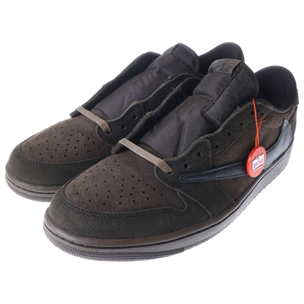 NIKE(ナイキ) ×TRAVIS SCOTT AIR JORDAN 1 LOW OG SP DM7866-202 トラヴィススコット エアジョーダン1 ローカットスニーカー US10.5/28.5cm