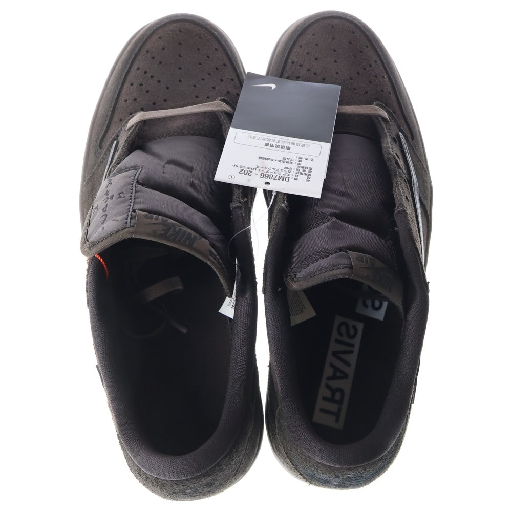 NIKE(ナイキ) ×TRAVIS SCOTT AIR JORDAN 1 LOW OG SP DM7866-202 トラヴィススコット エアジョーダン1 ローカットスニーカー US10.5/28.5cm