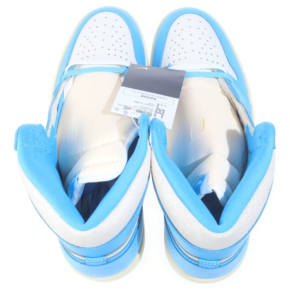 NIKE(ナイキ) AIR JORDAN 1 RETRO HIGH OG UNC REIMAGINED DZ5485-402 エアジョーダン1 レトロ リイマジンド UNC ハイカットスニーカー シューズ ホワイト/ブルー US11/29cm
