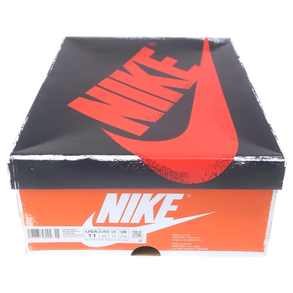 NIKE(ナイキ) AIR JORDAN 1 RETRO HIGH OG UNC REIMAGINED DZ5485-402 エアジョーダン1 レトロ リイマジンド UNC ハイカットスニーカー シューズ ホワイト/ブルー US11/29cm