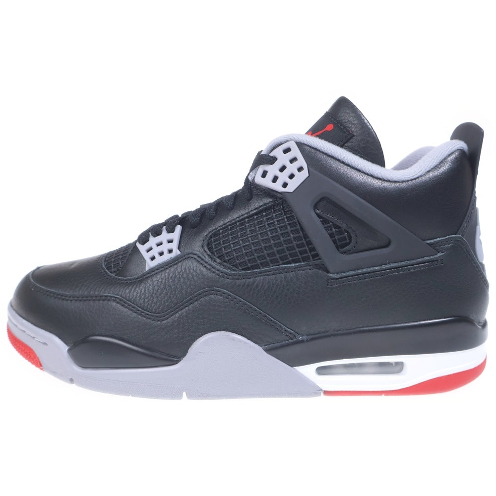 NIKE(ナイキ) AIR JORDAN 4 RETRO BRED REIMAGINED FV5029-006 エアジョーダン レトロ ブレッドリイマジンド ハイカットスニーカー ブラック/レッド US11/29cm