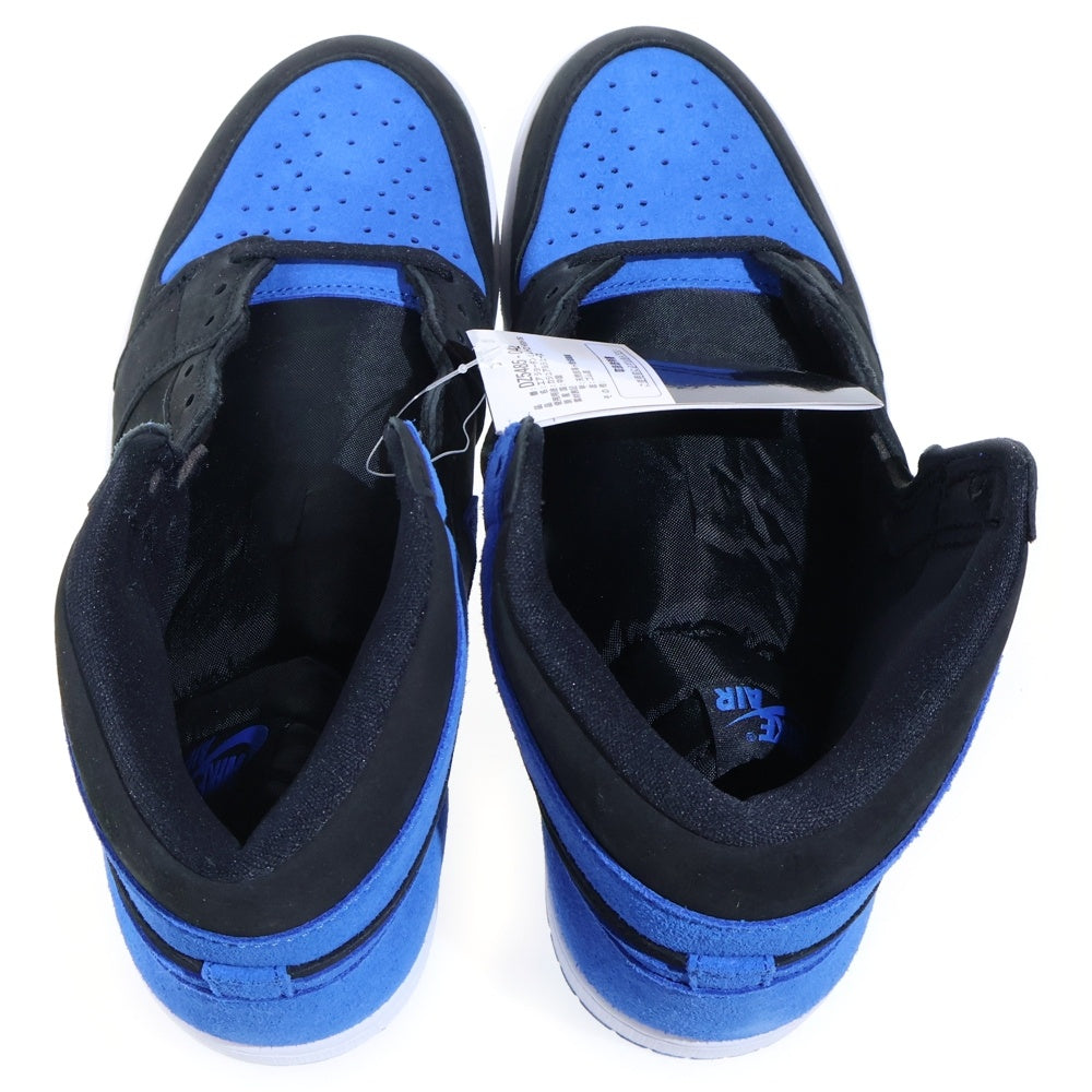 NIKE(ナイキ) AIR JORDAN 1 RETRO HIGH OG ROYAL REIMAGINED DZ5485-042 エアジョーダン1スエードロイヤル ハイカットスニーカー ブルー/ブラック US10.5/28.5cm