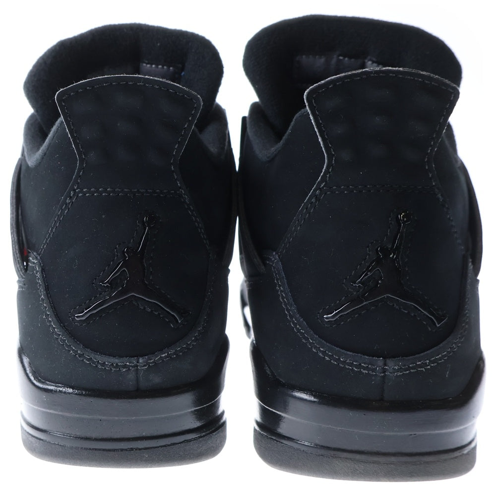 NIKE(ナイキ) AIR JORDAN 4 BLACK CAT エアジョーダン4 ブラックキャット ハイカットスニーカー ブラック US9/27cm CU1110-010