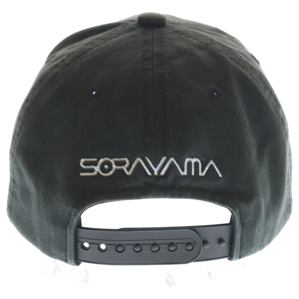 SAINT MICHAEL(セントマイケル) ×Hajime Sorayama SORAYAMA SRYM CAP キャップ 帽子 ブラック SM-HR1-0000-C81