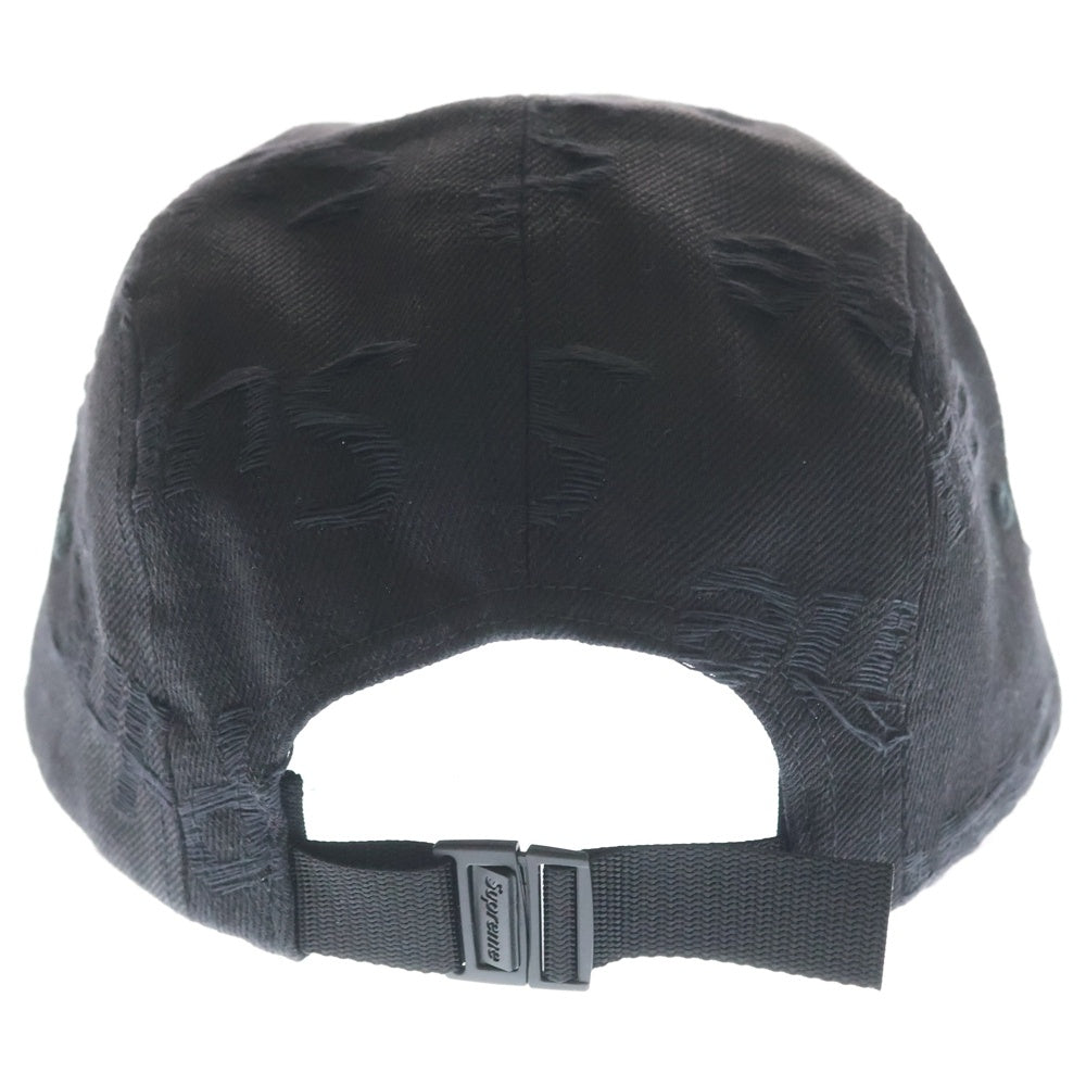 SUPREME(シュプリーム) 25AW Jacquard Logos Denim Camp Cap ジャガードロゴデニムキャンプキャップ 帽子 ブラック