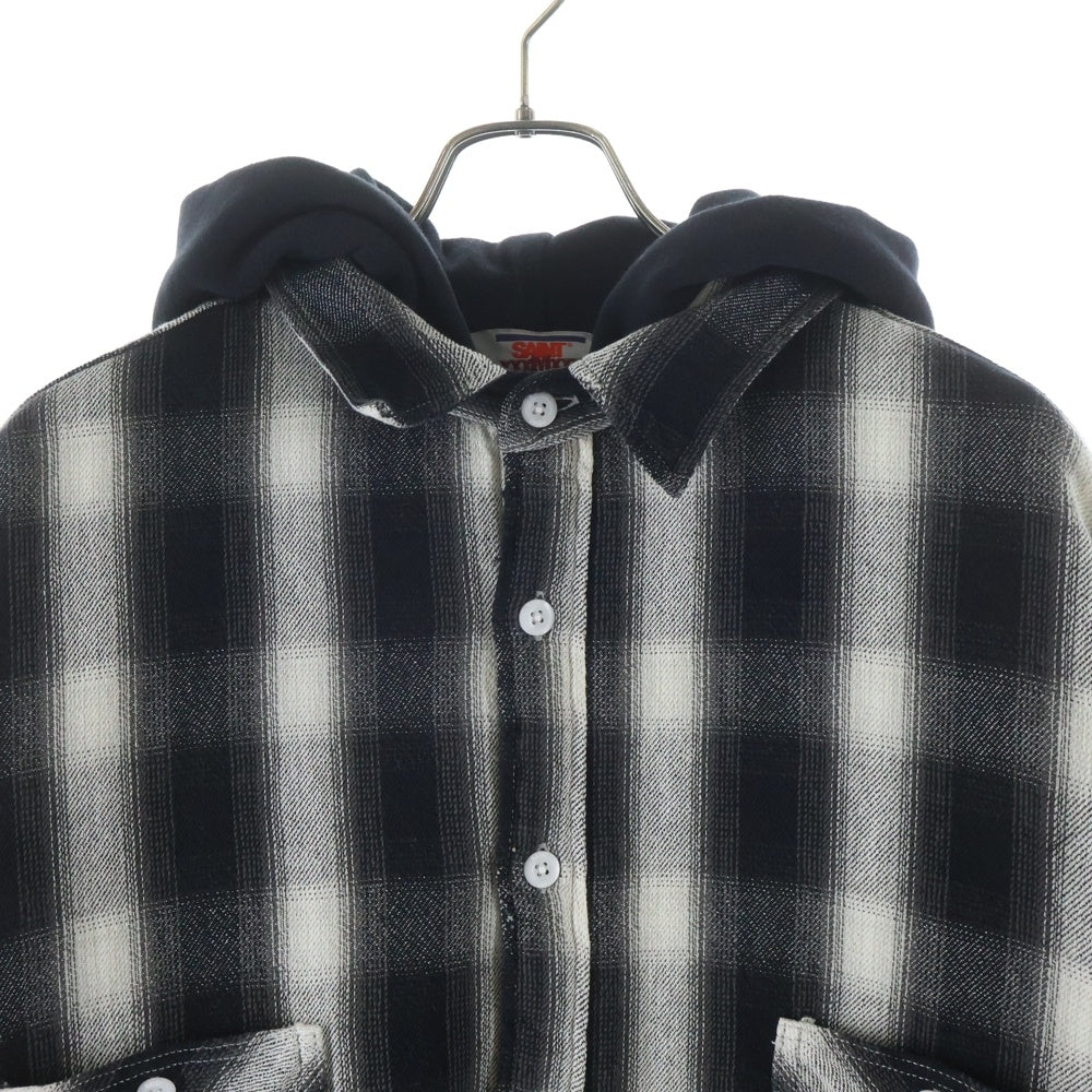 SAINT MICHAEL(セントマイケル) 23AW SHIRT PARKA CHECK シャツ