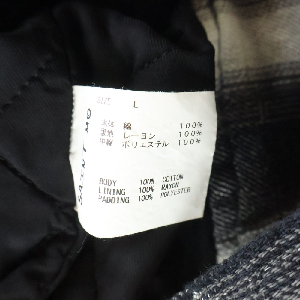 SAINT MICHAEL(セントマイケル) 23AW SHIRT PARKA CHECK シャツ