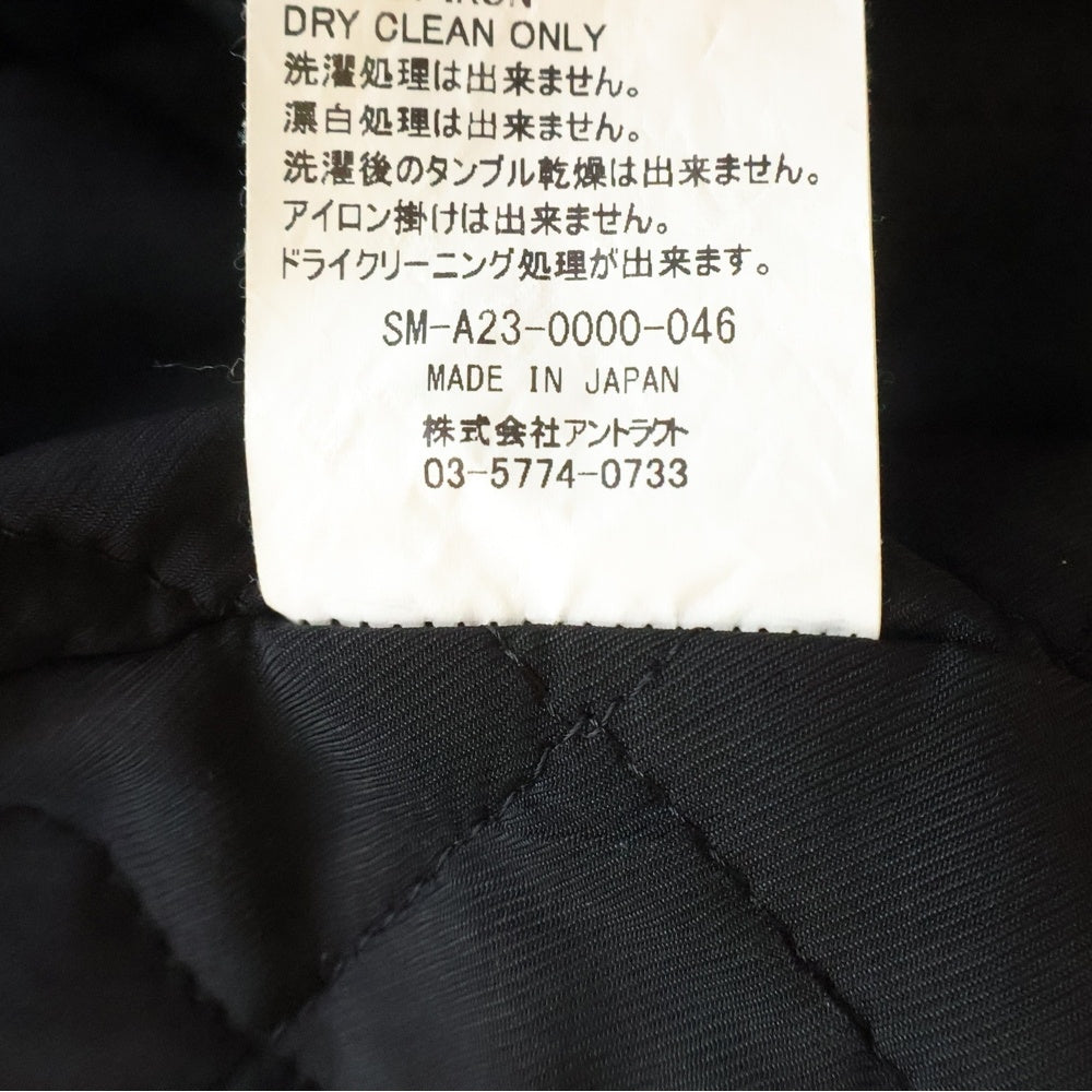 SAINT MICHAEL(セントマイケル) 23AW SHIRT PARKA CHECK シャツパーカー チェック ホワイト/ブラック SM-A23-0000-046