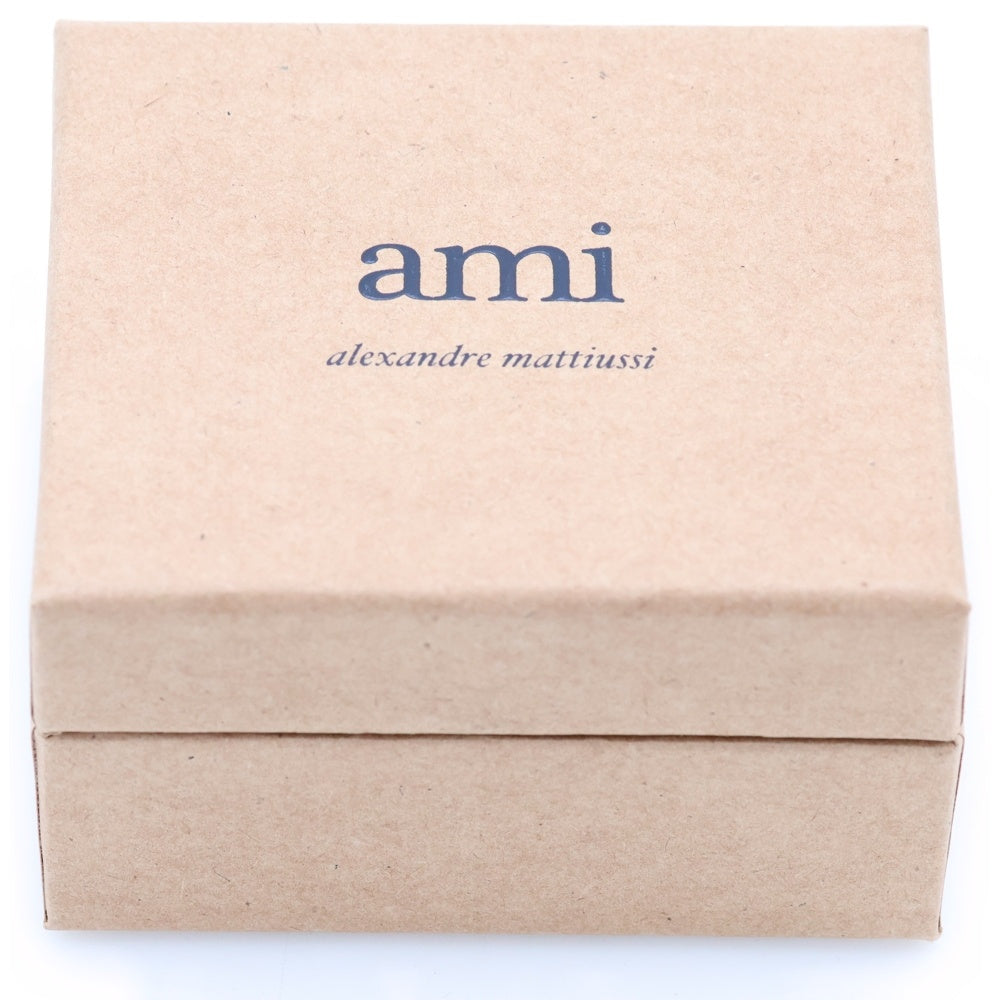 AMI Alexandre Mattiussi(アミアレクサンドルマテュッシ) AMI DE COEUR ハートロゴ チェーンブレスレット シルバー レディース
