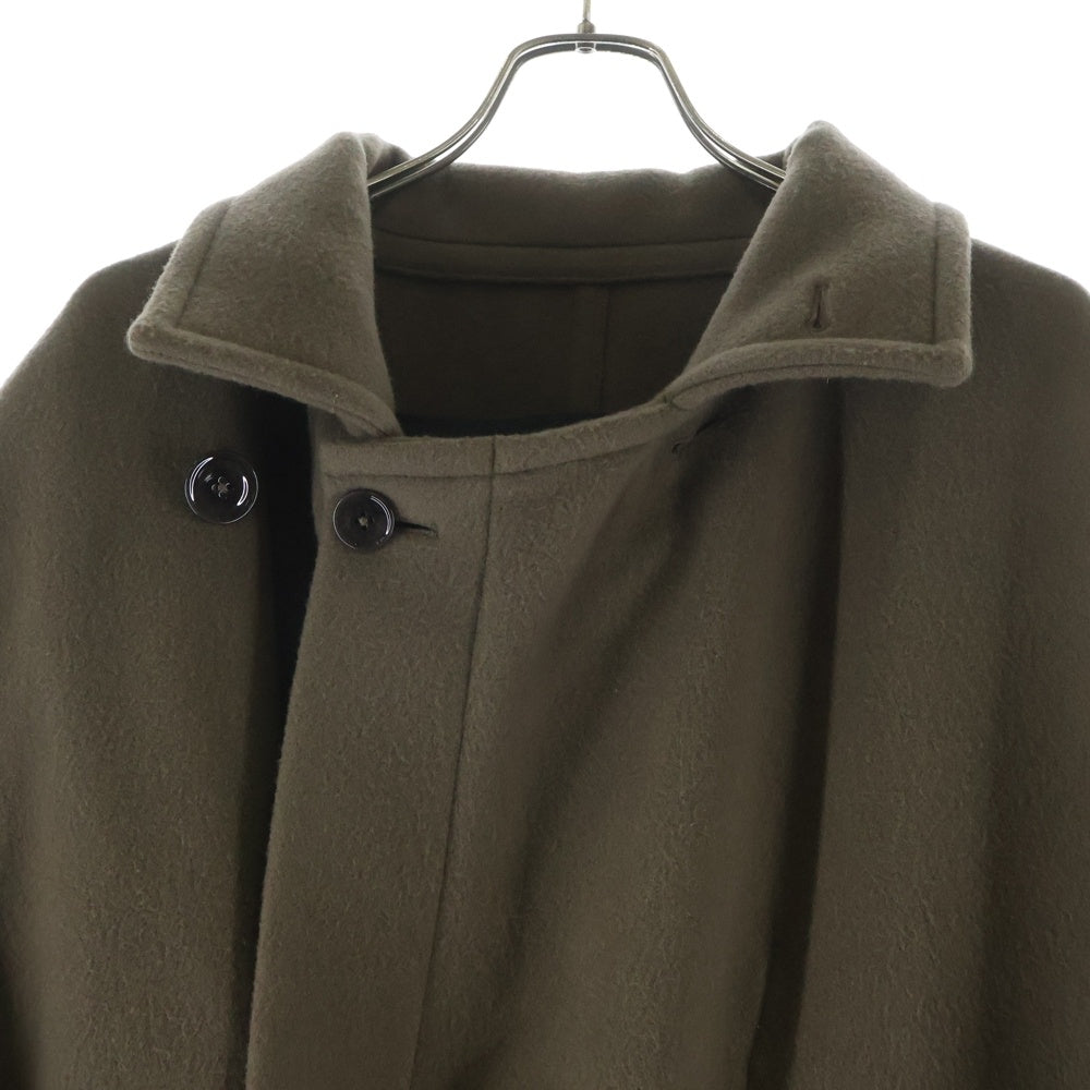 LEMAIRE(ルメール) 23AW WRAP COAT ラップコート ウールロングコート ブラウン CO1037 LF1116