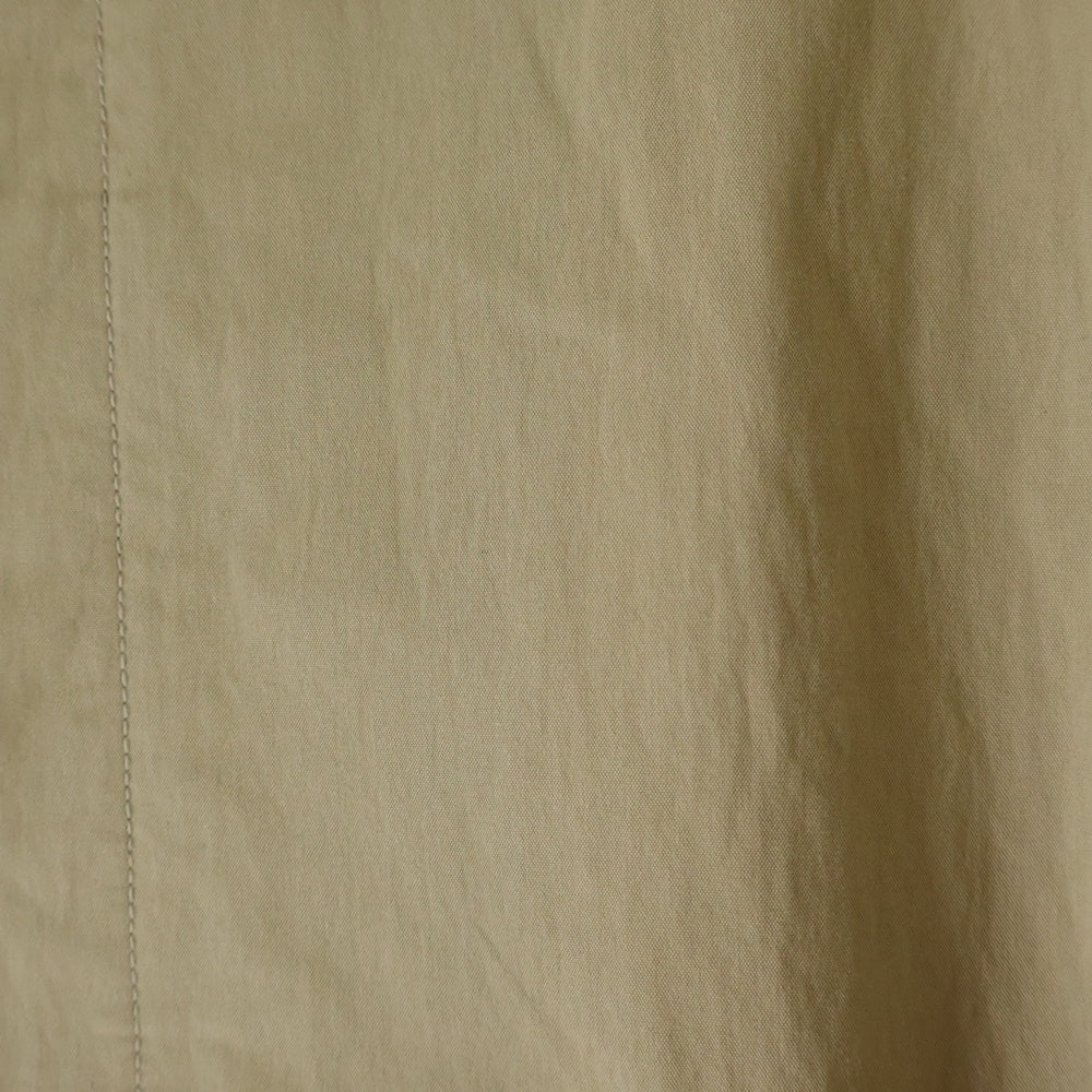 MINEDENIM(マインデニム) 25SS Washed C/N Balmacaan CT ウォッシュドバルカマンコート コットンナイロンロングコート ベージュ 2502-9001