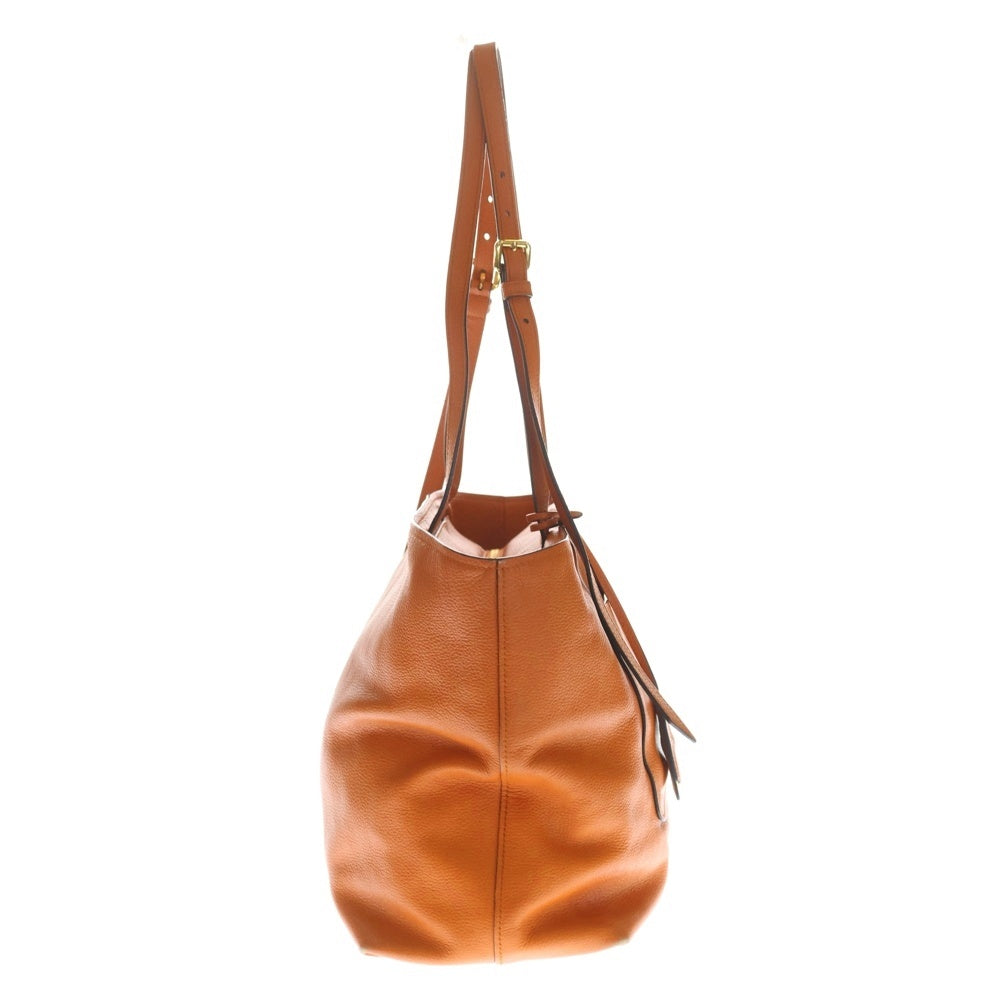 トートバッグ プラダ レザー PRADA オレンジ ナイロン PRADA(プラダ