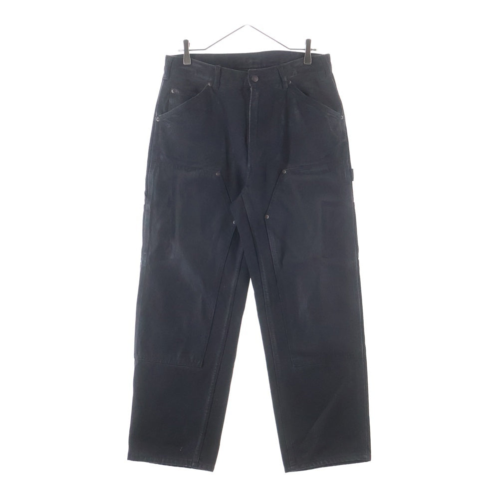 SUPREME(シュプリーム) 24SS ×MM6 Maison Margiel Foil Double Knee Painter Pant フォイル ダブルニー デニムペインターパンツ ブラック