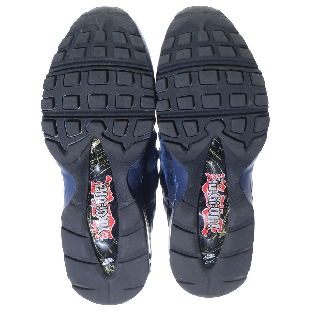 NIKE(ナイキ) ×遊戯王 Air Max 95 Air Muscle Joey II7404-400 エアマックス95 エアマッスル ジョーイ ローカットスニーカー ネイビー US9.5/27.5cm