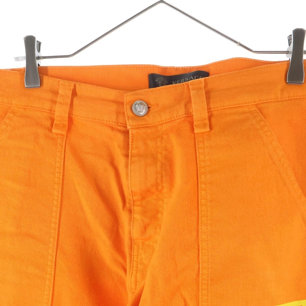 VERSACE(ヴェルサーチ) Cargo Pants カーゴパンツ ペインターパンツ オレンジ A230652 A83169