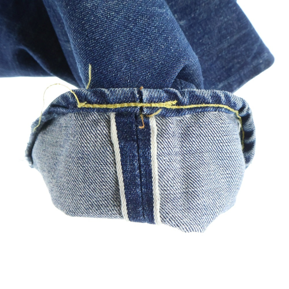 Levi's(リーバイス) 60s VINTAGE 501 BIGE最終 66移行期 ボタン裏6/E混在 レインボーステッチ 並行ステッチ デニムパンツ インディゴ