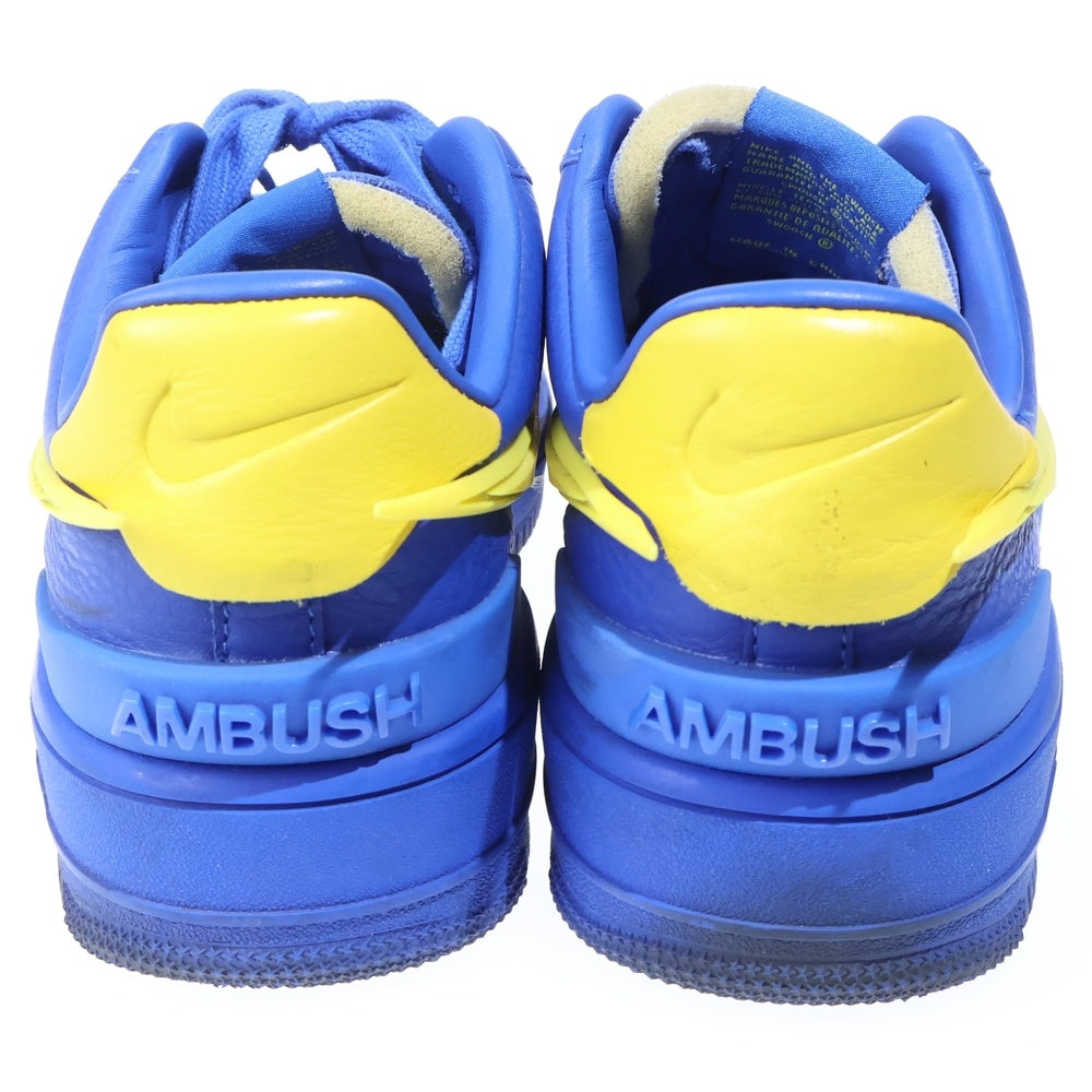 NIKE(ナイキ) ×AMBUSH AIR FORCE 1 LOW SP GAME ROYAL AND VIVID SULFUR アンブッシュ エアフォース1 ローカットスニーカー ブルー US9/27.0cm DV3464-400