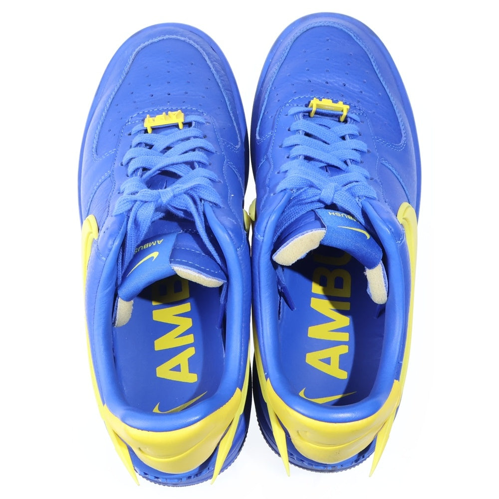 NIKE(ナイキ) ×AMBUSH AIR FORCE 1 LOW SP GAME ROYAL AND VIVID SULFUR アンブッシュ エアフォース1 ローカットスニーカー ブルー US9/27.0cm DV3464-400