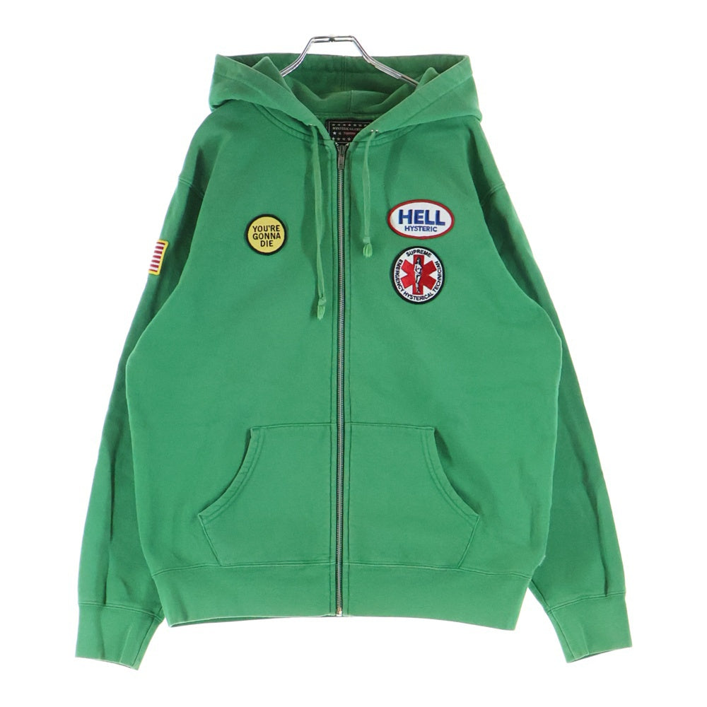 SUPREME(シュプリーム) 17AW × Hysteric Glamour Patches Zip Up