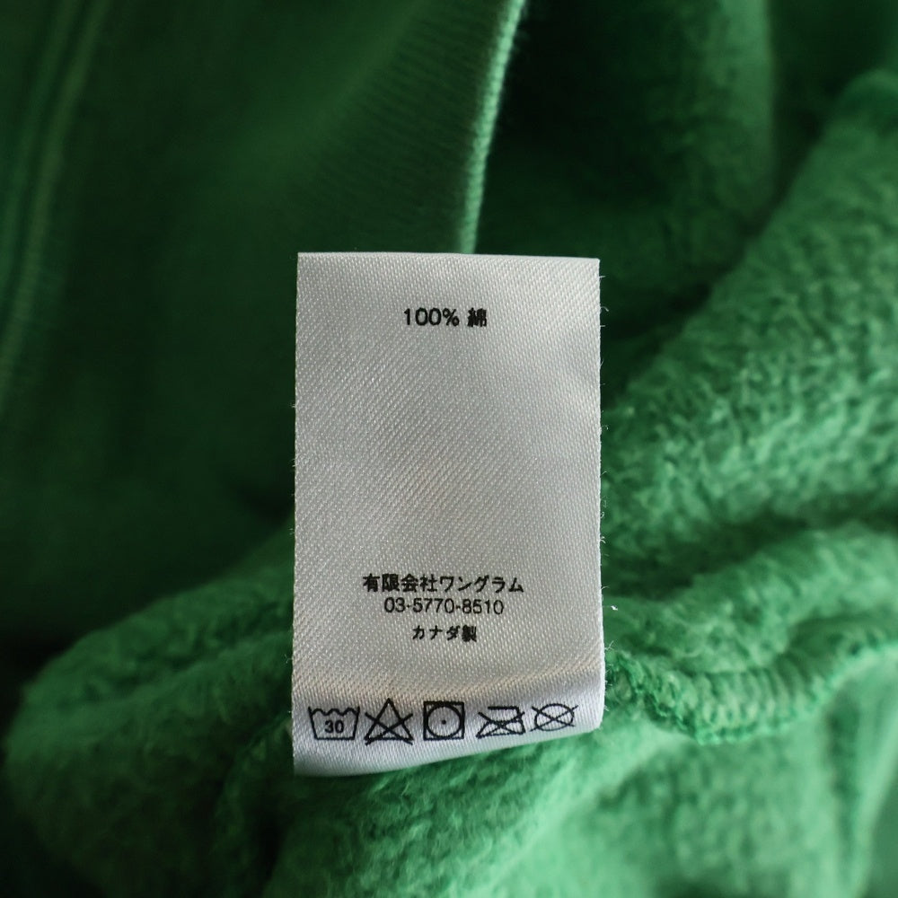 SUPREME(シュプリーム) 17AW × Hysteric Glamour Patches Zip Up Sweatshirt ヒステリックグラマー パッチ ジップアップ スウェットシャツ パーカー グリーン