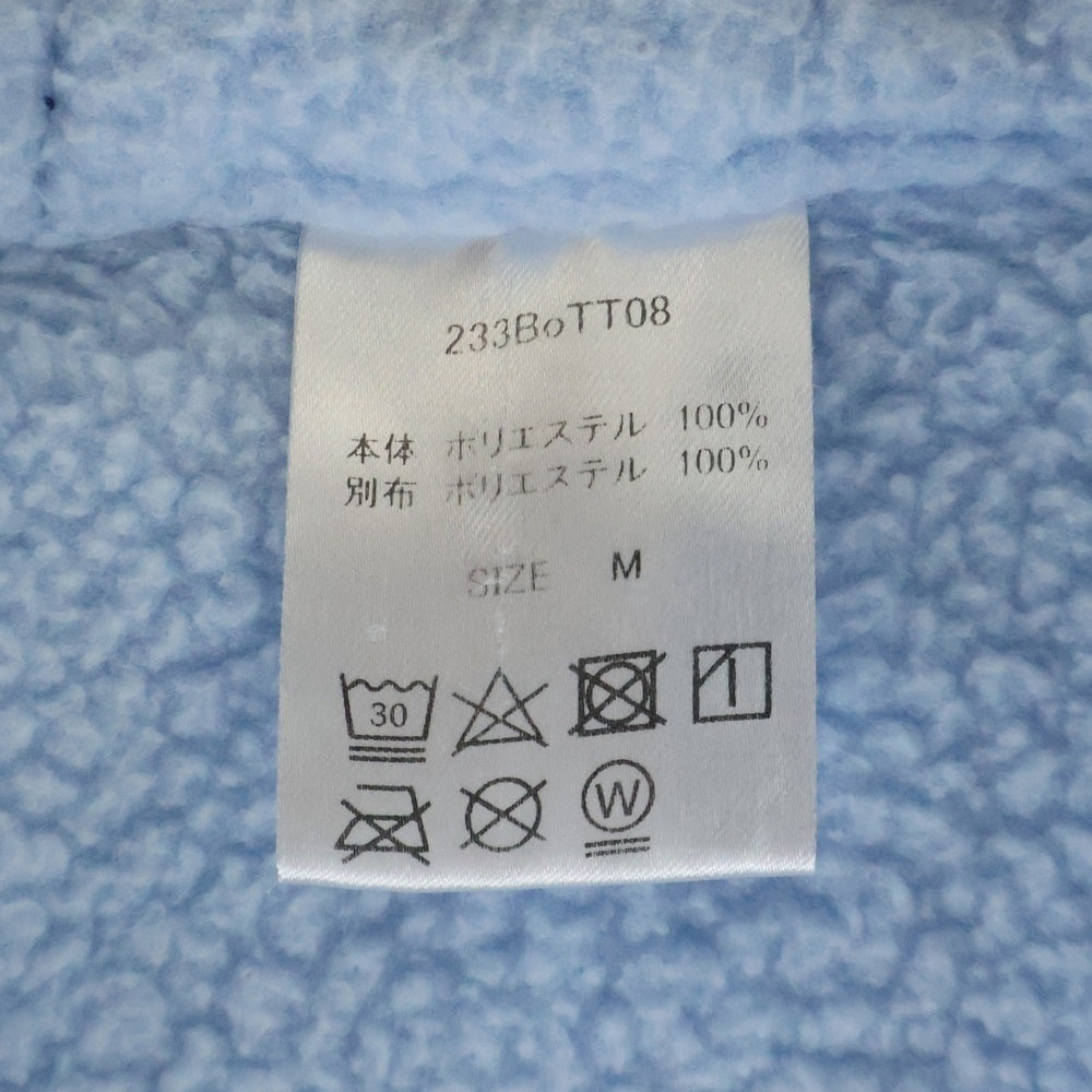 BoTT(ボット) Front logo fleece track jacket with brushed lining