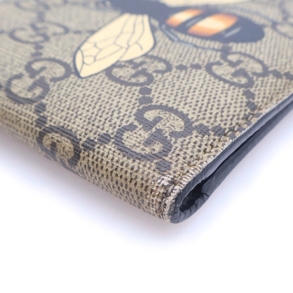 GUCCI(グッチ) GG Supreme Canvas Bi-fold Wallet GGスプリーム キャンバス 2つ折り財布 451268
