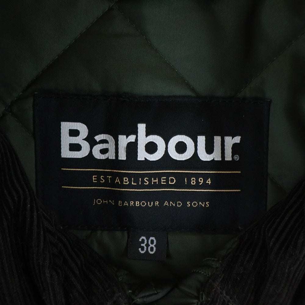 Barbour(バブアー) LIDDESDALE リデスデイル キルティング ジャケット カーキ 252MQU1794