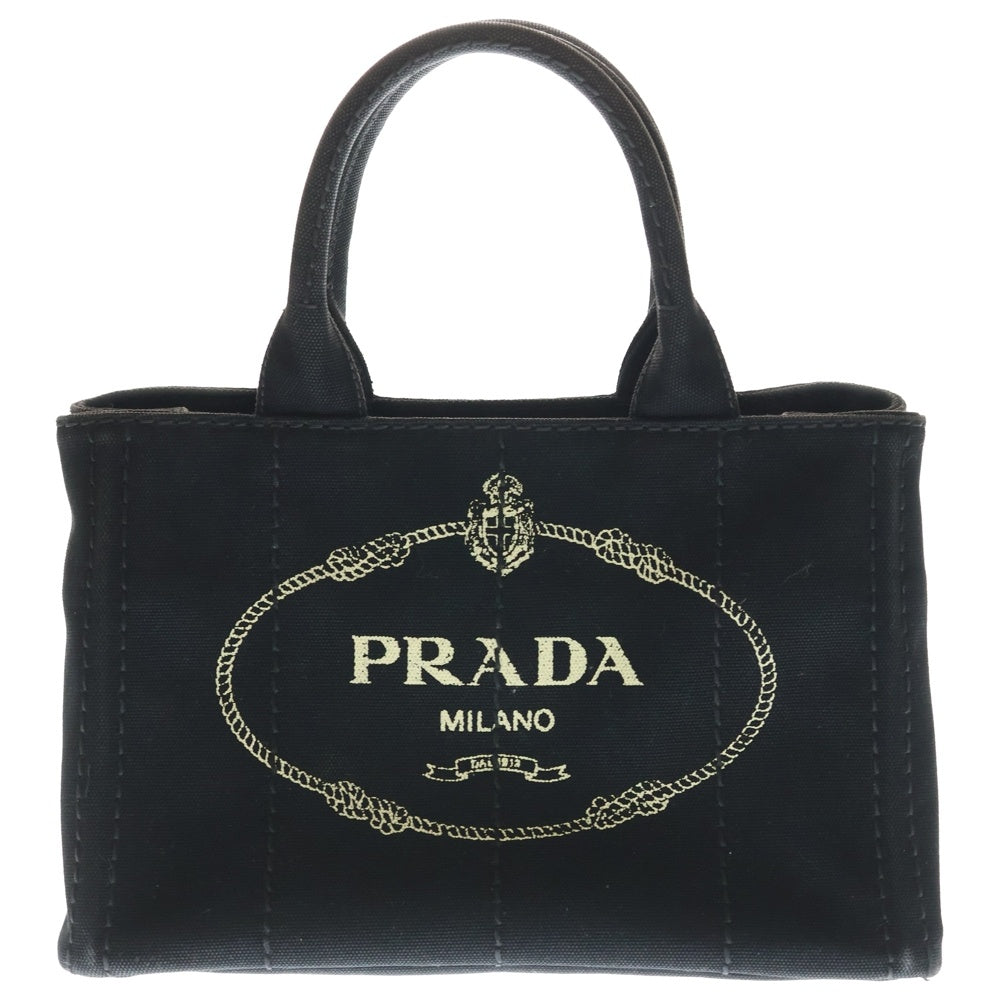 PRADA(プラダ) CANAPA カナパ ハンドバッグ 2WAYショルダーバッグ ブラック レディース