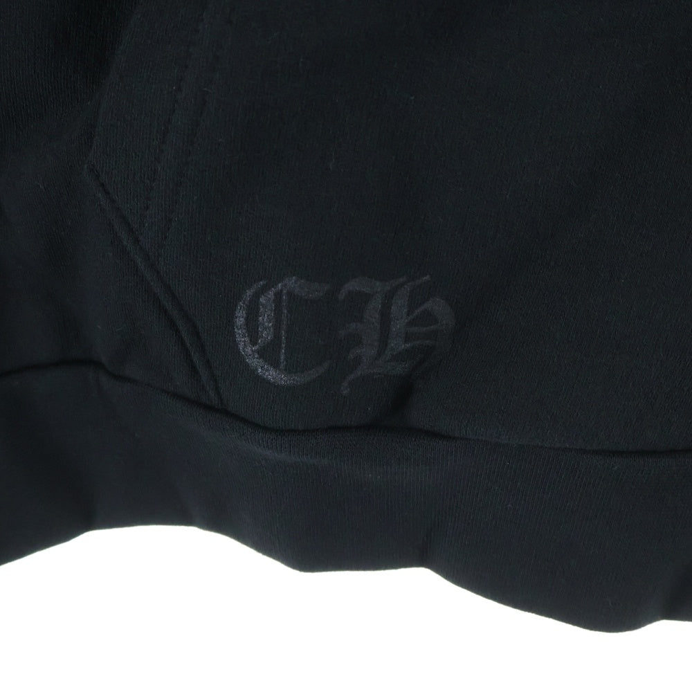 CHROME HEARTS(クロムハーツ) Los Angeles Exclusive Horseshoe Print Dagger Zip Zip-Up Sweatshirt Hoodie ジップアップスウェットパーカー フーディー