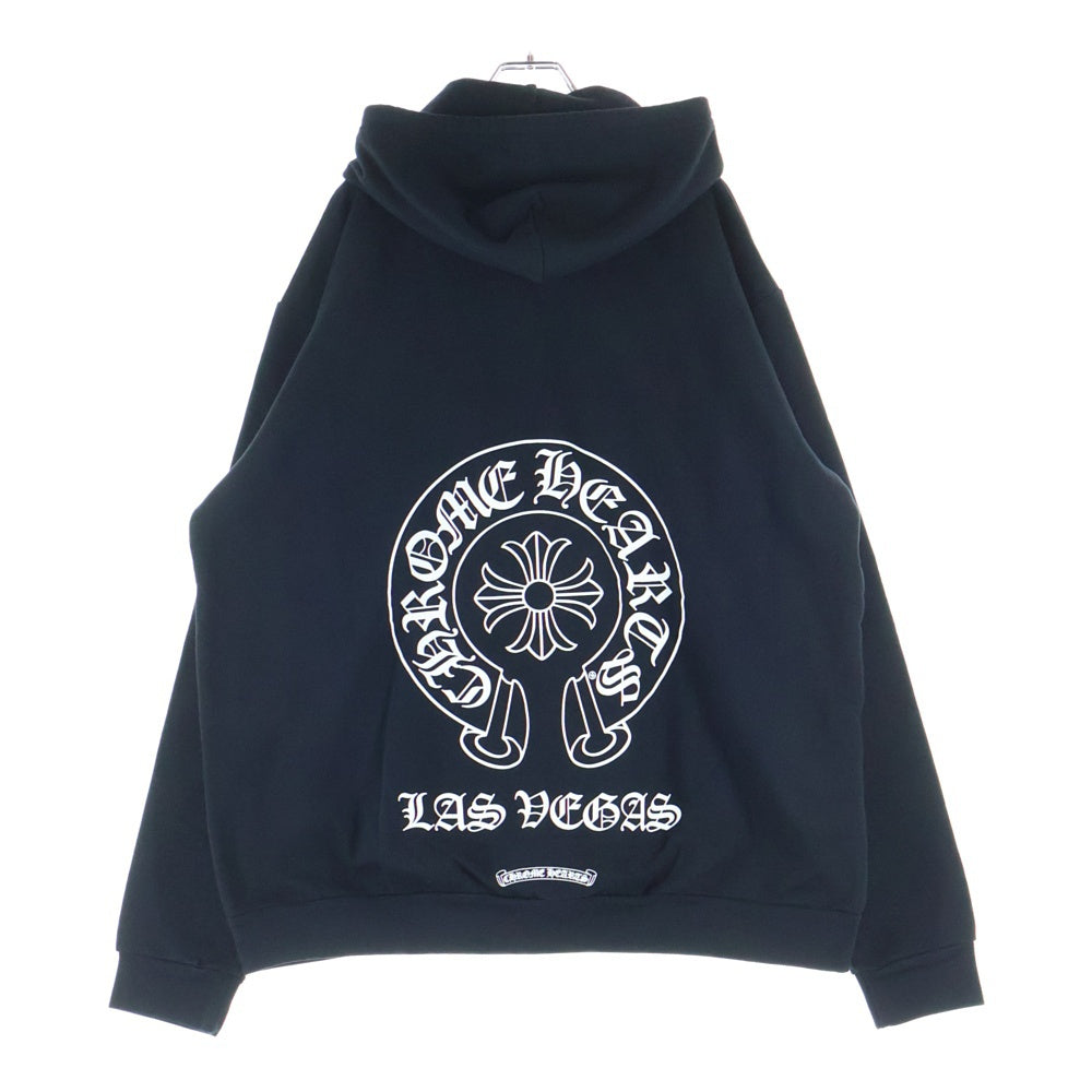 CHROME HEARTS(クロムハーツ) Las Vegas Exclusive Horseshoe Print Dagger Zip Zip-Up Sweatshirt Hoodie ジップアップスウェットパーカー