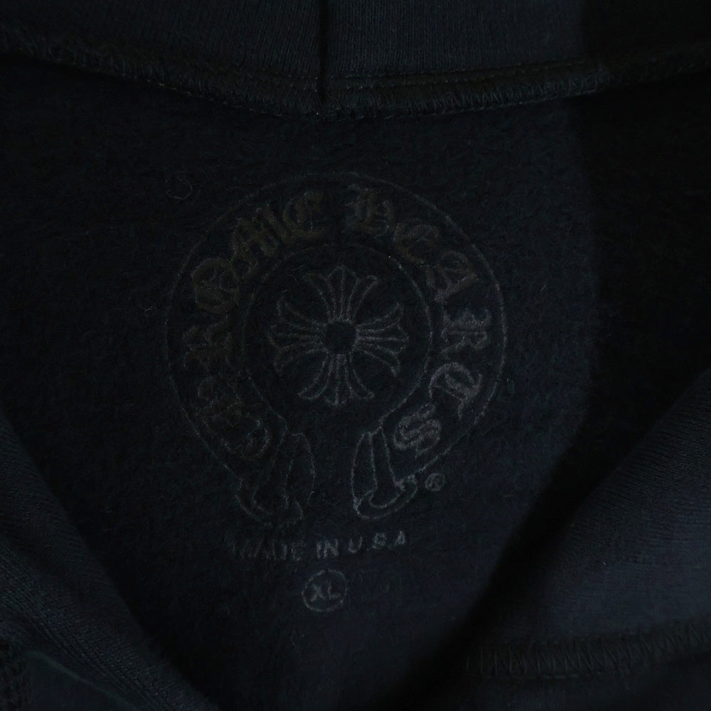 CHROME HEARTS(クロムハーツ) Las Vegas Exclusive Horseshoe Print Dagger Zip Zip-Up Sweatshirt Hoodie ジップアップスウェットパーカー
