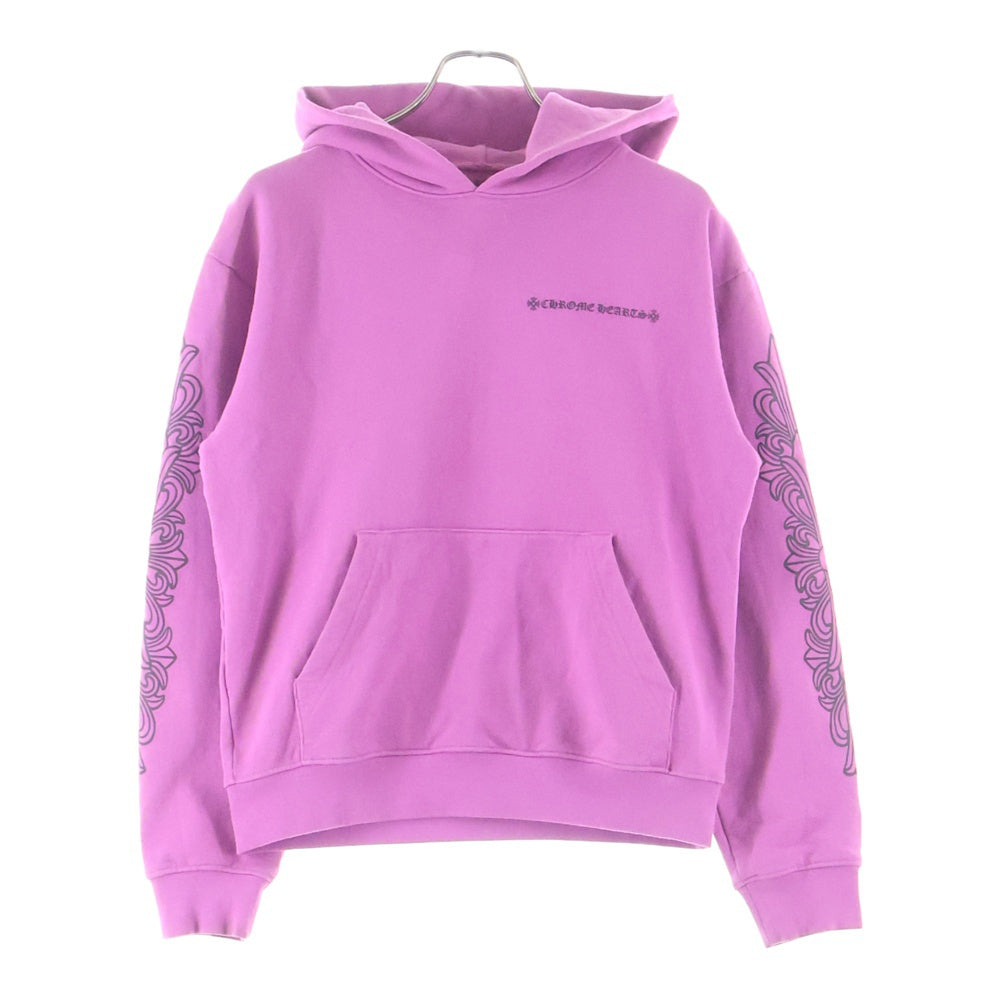 CHROME HEARTS(クロムハーツ) ×MATTY BOY Spider Web Crewne マッティボーイ スパイダー チョンパー フーディー プルオーバーパーカー パープル