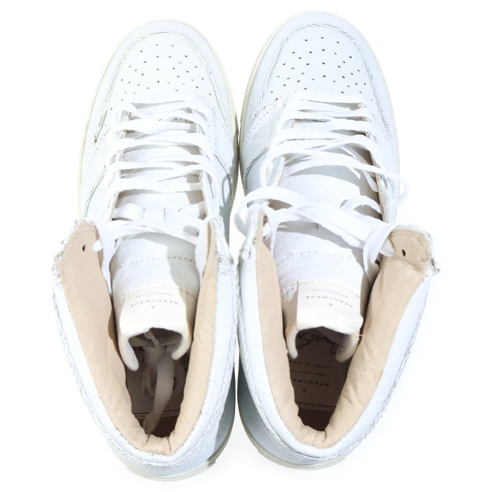READY MADE(レディメイド) AIR JOKE 01 エアジョーク01 100足限定 ハイカットスニーカー ホワイト