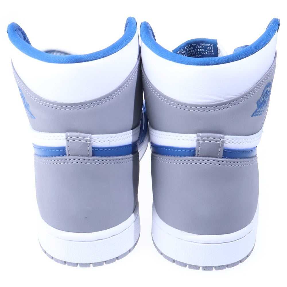 NIKE(ナイキ) AIR JORDAN1 RETRO HIGH OG DZ5485-410 エアジョーダン1 トゥルーブルー ハイカットスニーカー ブルー/グレー US10/28cm