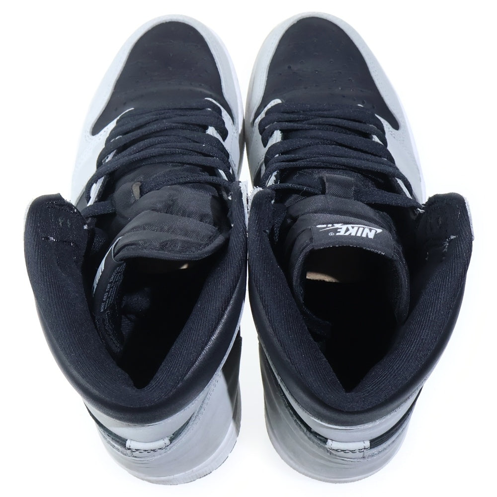 NIKE(ナイキ) AIR JORDAN 1 RETRO HIGH OG SHADOW 2.0 555088-035 エアジョーダン1 シャドウ 2.0 ハイカットスニーカー グレー/ブラック US10/28cm
