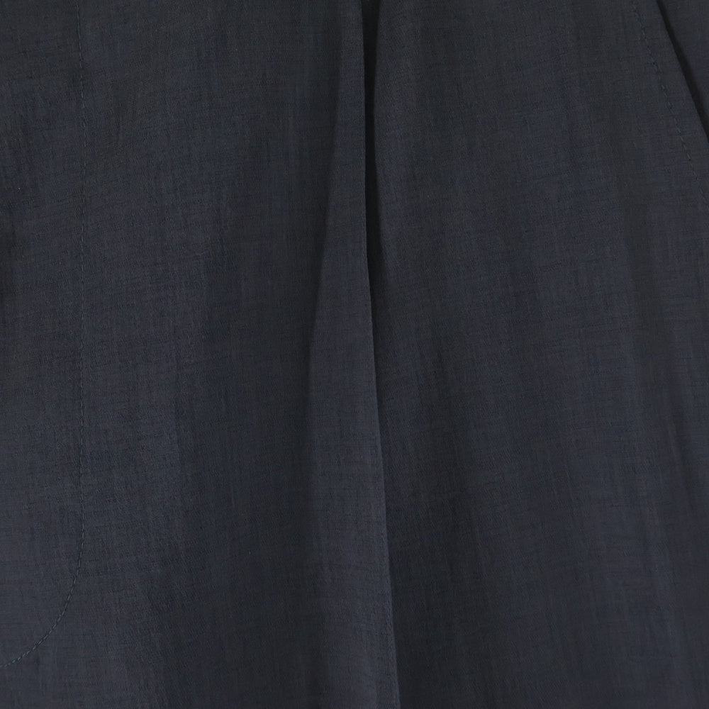 YOKO SAKAMOTO(ヨーコサカモト) Two-pleat zip-up tapered slacks 2タック ジップアップ テーパードスラックスパンツ グレー YS-25SS-38