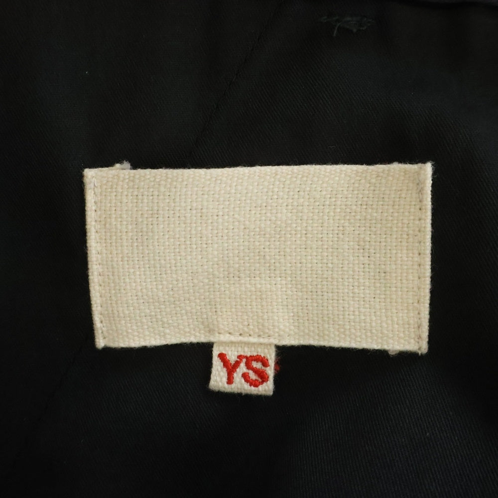YOKO SAKAMOTO(ヨーコサカモト) Two-pleat zip-up tapered slacks 2タック ジップアップ テーパードスラックスパンツ グレー YS-25SS-38