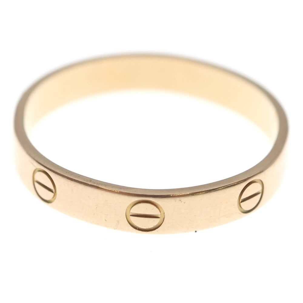 Cartier(カルティエ) ミニラブ リング 750PG #64 3.6g