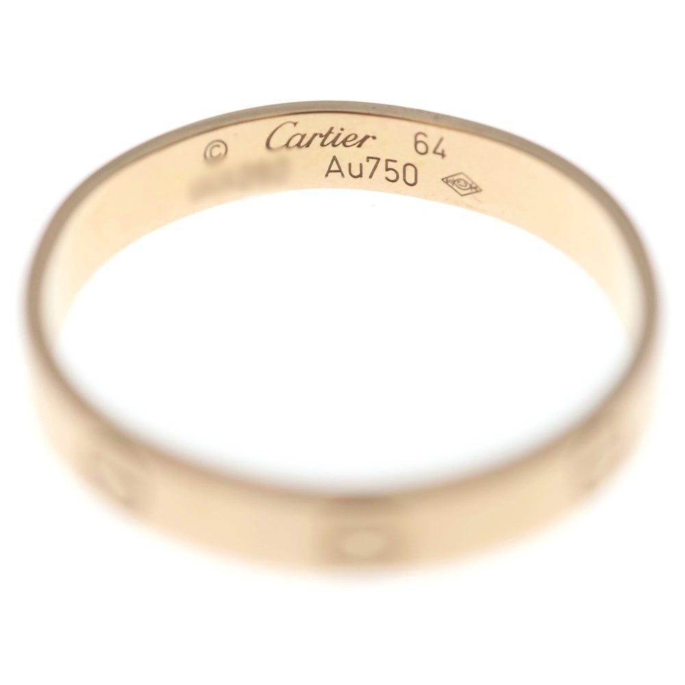 Cartier(カルティエ) ミニラブ リング 750PG #64 3.6g