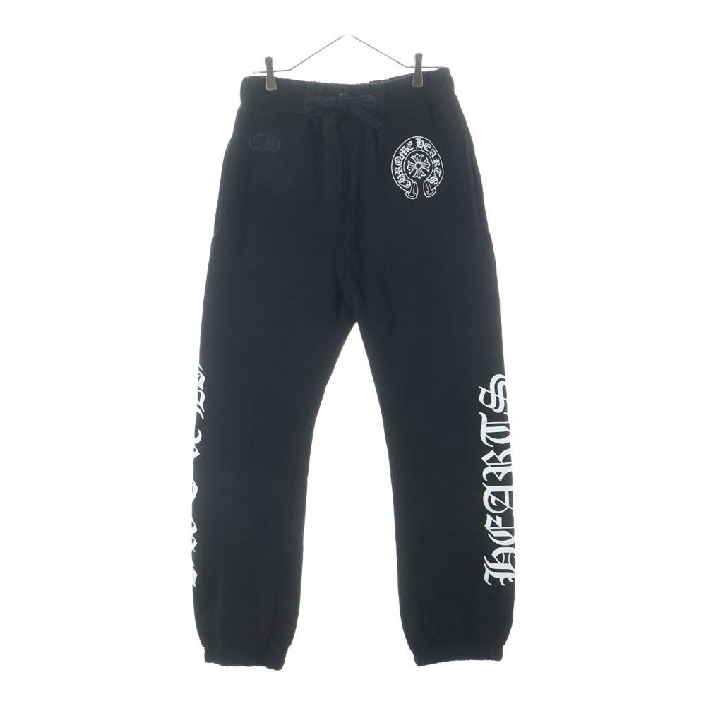 CHROME HEARTS(クロムハーツ) HORSESHOE SWEAT PANTS ホースシュープリント スウェットパンツ ブラック