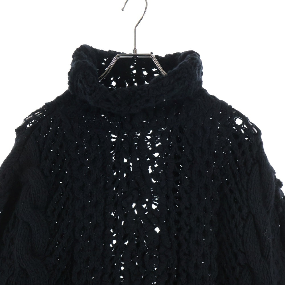 DIOR(ディオール) ケーブルニットセーター ウール レディースブラック 254S29AM230